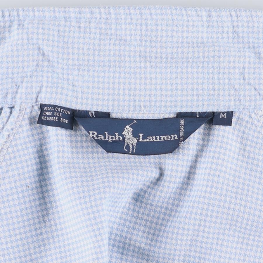 古着 ラルフローレン Ralph Lauren 千鳥格子柄 ハリントン