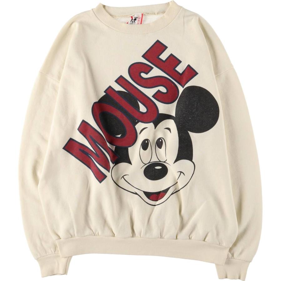Yaーーー。 ディズニー ミッキーマウス トレーナー Disney トレーナー スウェット 「Disney/ディズニー/ミッキー