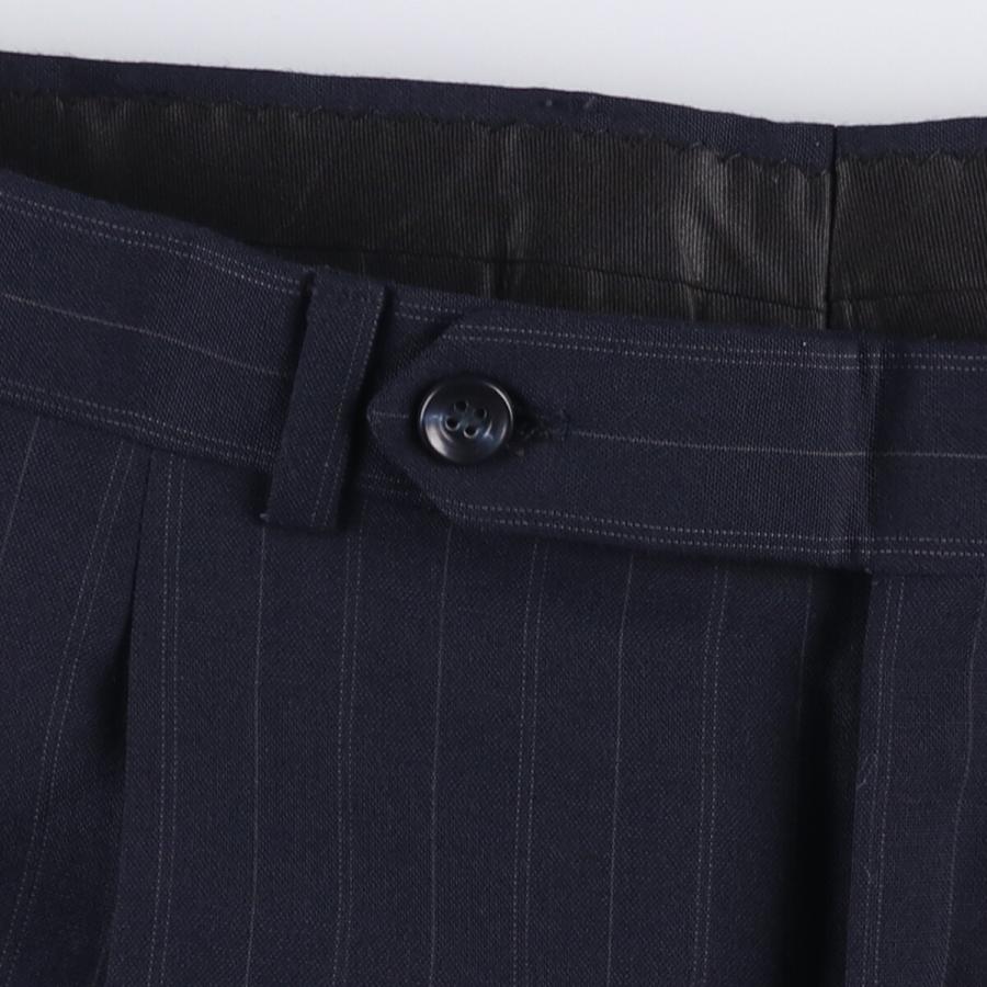 古着 ~80年代 ストライプ柄 ツータック スラックスパンツ USA製 メンズ