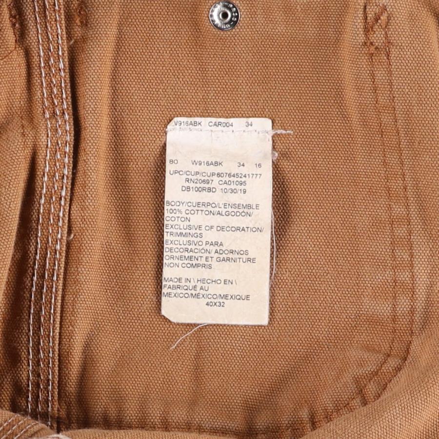 古着 ビッグサイズ 90年代 ディッキーズ Dickies ダック オーバーオール メンズw45相当 /eaa565919 【SS2603_30】_3