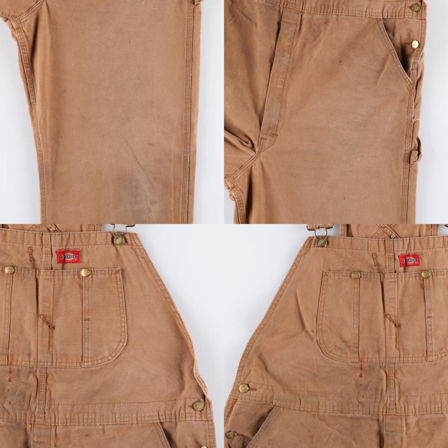 古着 ビッグサイズ 90年代 ディッキーズ Dickies ダック オーバーオール メンズw45相当 /eaa565919 【SS2603_30】_9