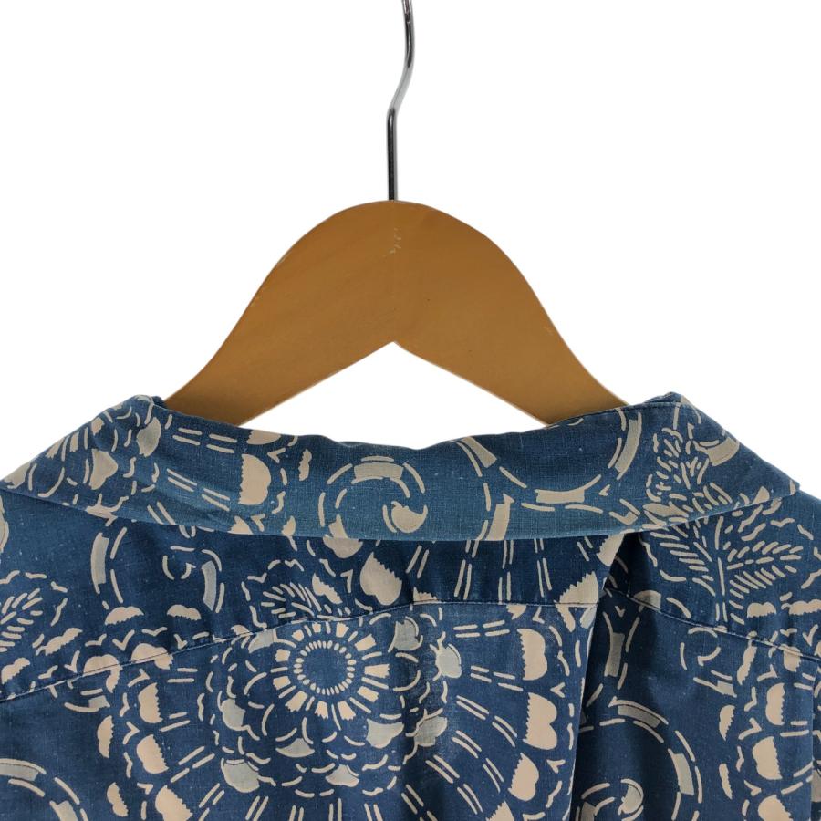 古着 ラルフローレン POLO by Ralph Lauren 総柄 オープンカラー  