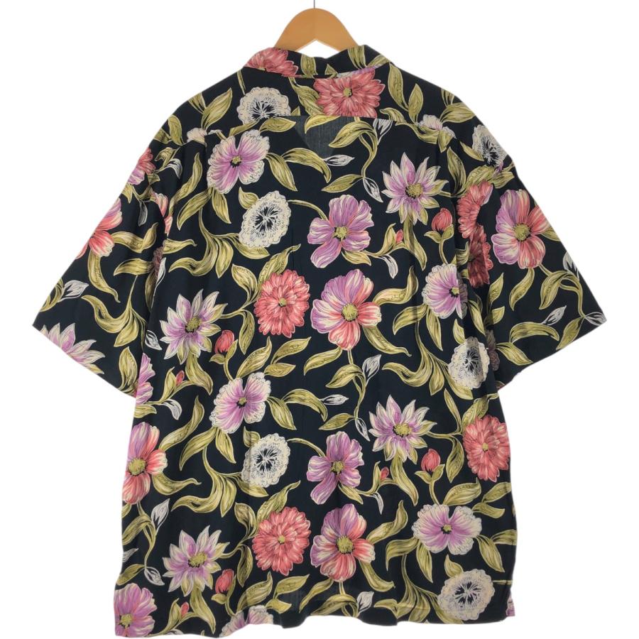 G*n様 L 美品 黒 総柄ralph lauren clayton 花柄 古着 ラルフローレン POLO by Ralph Lauren CLAYTON 総柄 花柄