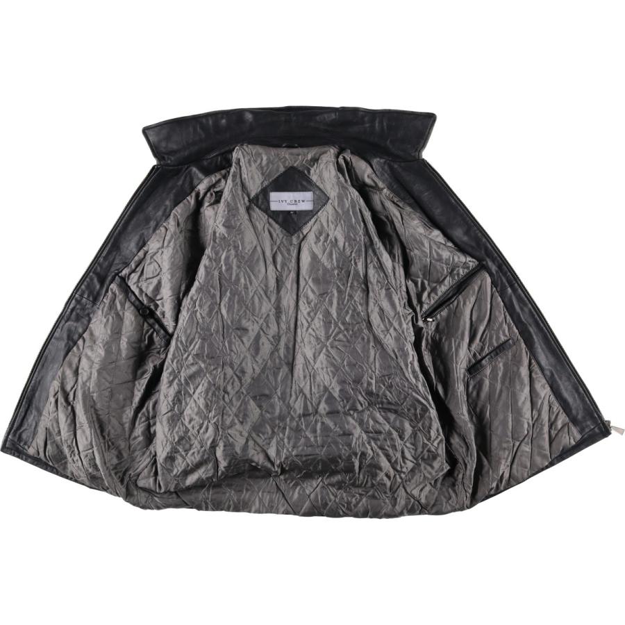AiE エイアイイー ブルゾン（その他） メンズ 【古着】【中古】 古着 IVY CREW スイングトップタイプ 中綿入り レザーブルゾン メンズM