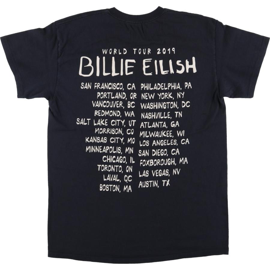 【US古着】　Bilie Eilish ビリーアイリッシュ Tシャツ　バンドT Billie Eilish ビリーアイリッシュ 半袖Tシャツ バンドTシャツ