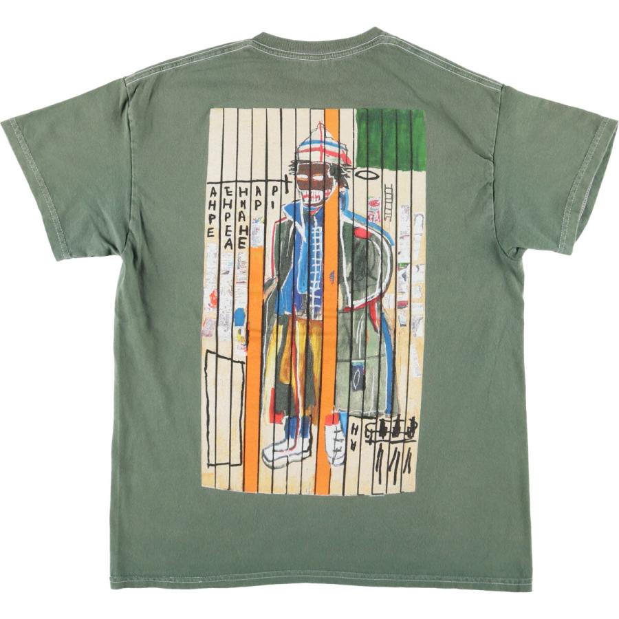 00's jean michel basquiat tee 袖プリ 00's jean michel basquiat tee 袖プリ