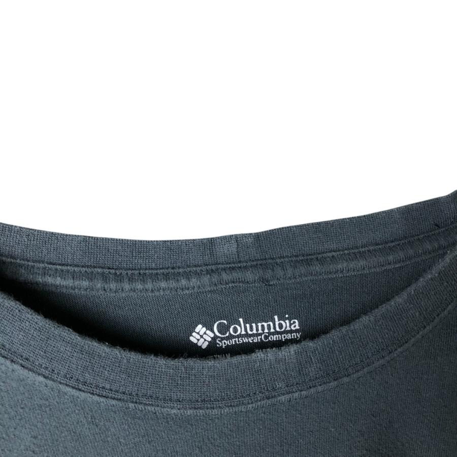Columbia 古着 コロンビア 犬柄 ロングTシャツ ロンT メンズXL