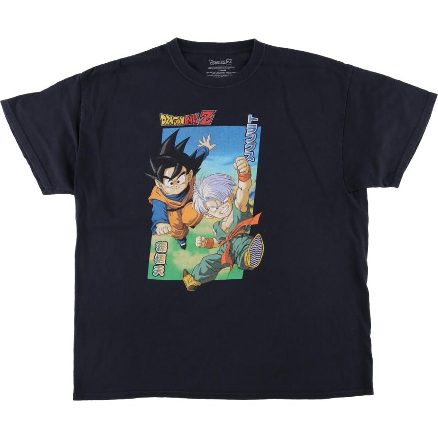 2000s ドラゴンボール トランクス ヴィンテージアニメ 古着 悟空 90s 古着Tシャツ】アニメ ドラゴンボール 