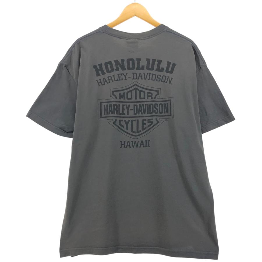 古着 ハーレーダビッドソン Harley-Davidson ドクロ柄 スカル柄