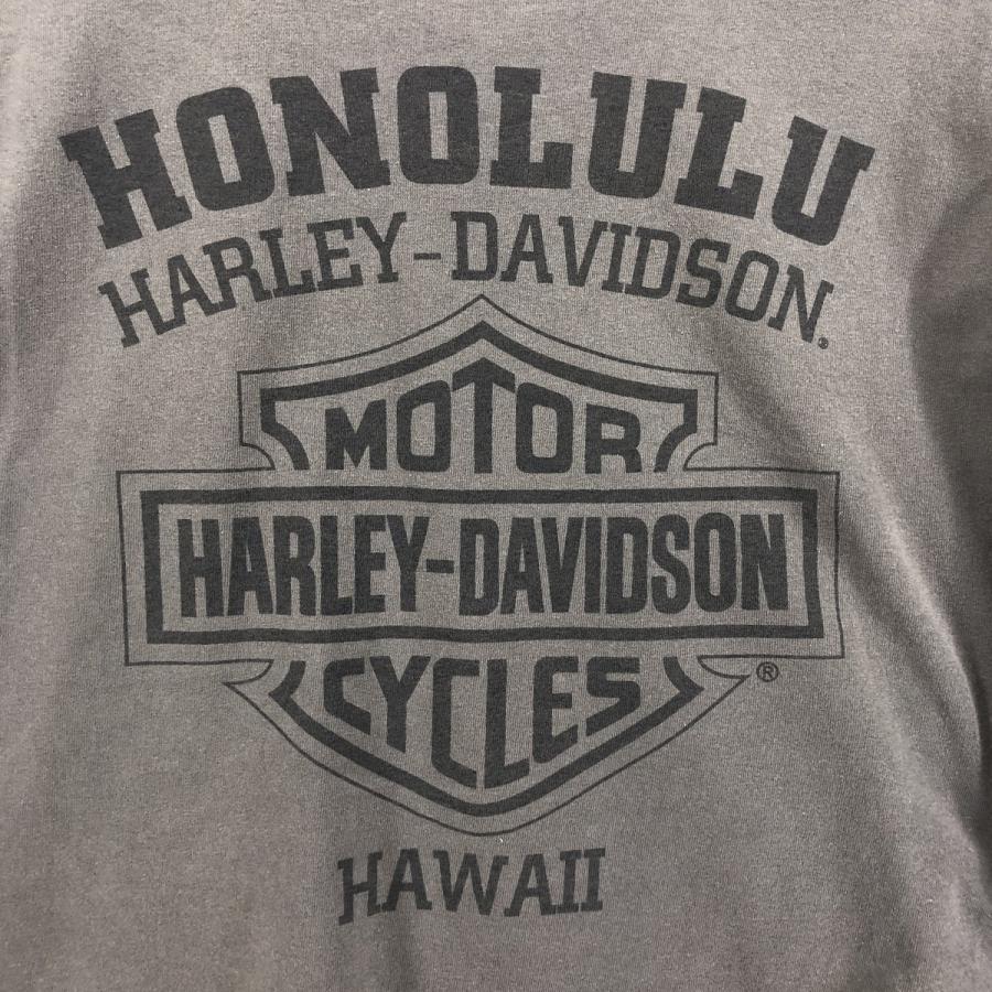 US古着◆ ハーレーダビッドソン スカル Tシャツ メンズXL 古着 ハーレーダビッドソン Harley-Davidson ドクロ柄 スカル柄