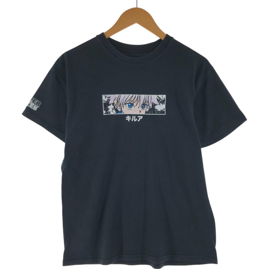 古着 HUNTER ハンターハンター キルア アニメ キャラクタープリントT