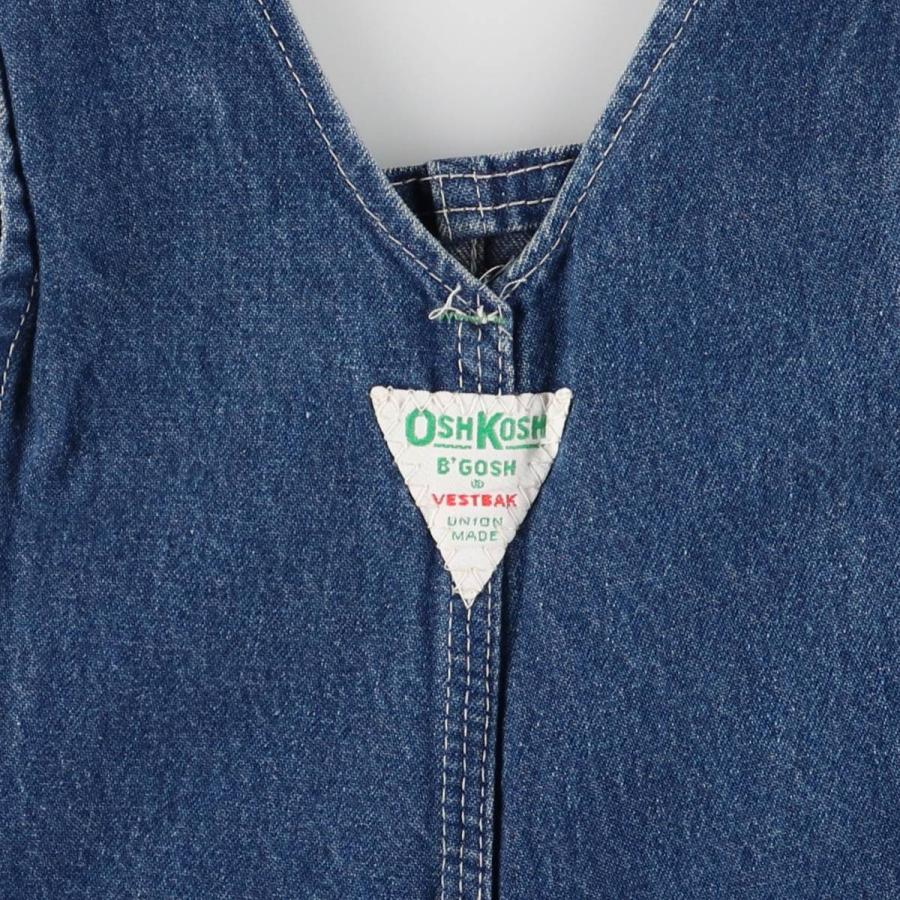 OSHKOSH（オシュコシュ） 古着 60~70年代 デニムオーバーオール USA製