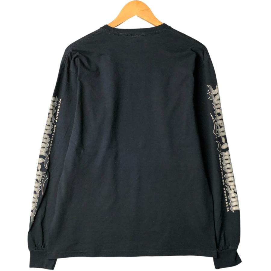 古着 ハーレーダビッドソン Harley-Davidson ドクロ柄 スカル柄