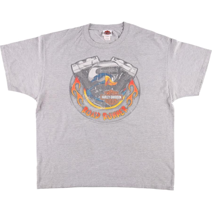 古着 ハーレーダビッドソン Harley-Davidson モーターサイクル バイクT