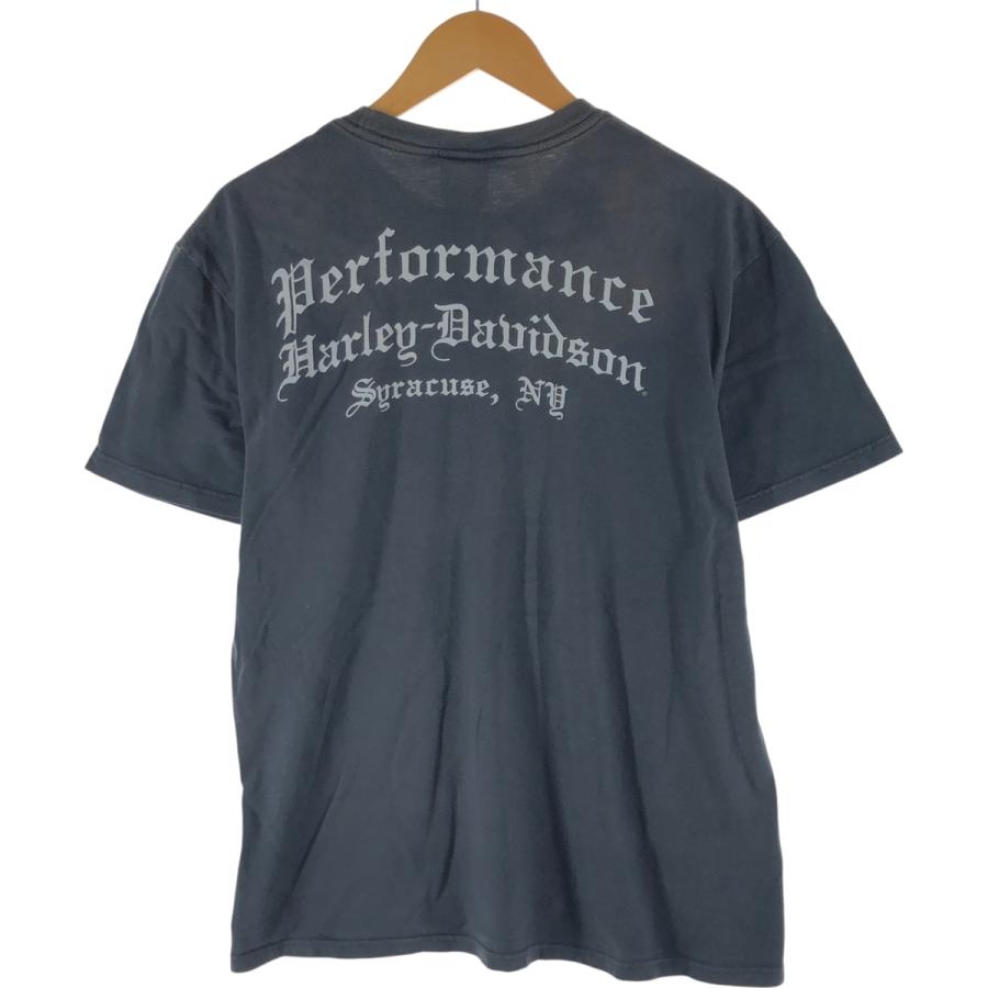 古着 ハーレーダビッドソン Harley-Davidson ドクロ柄 スカル柄  