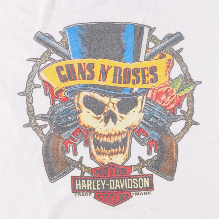 古着 ガンズアンドローゼズ Harley-Davidson ハーレーダビッドソン