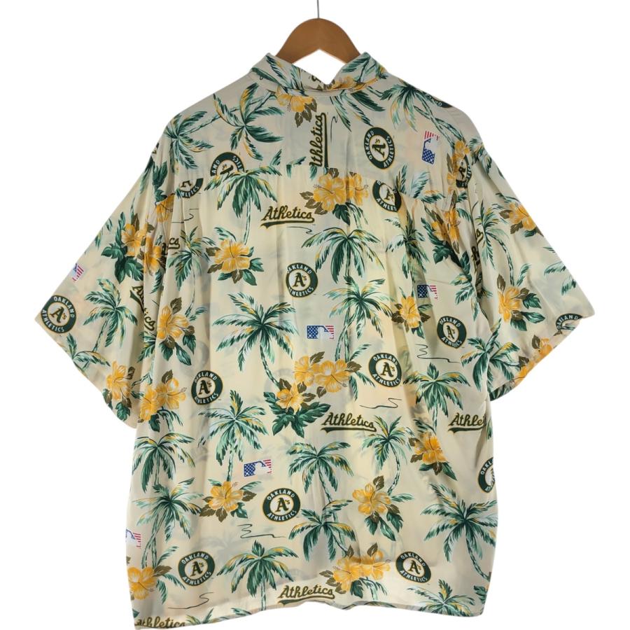 割引済！2XL ハワイ製 reyn spooner × MLB レーヨン アロハ reyn spooner ハワイアンシャツ レインスプーナー アロハシャツ