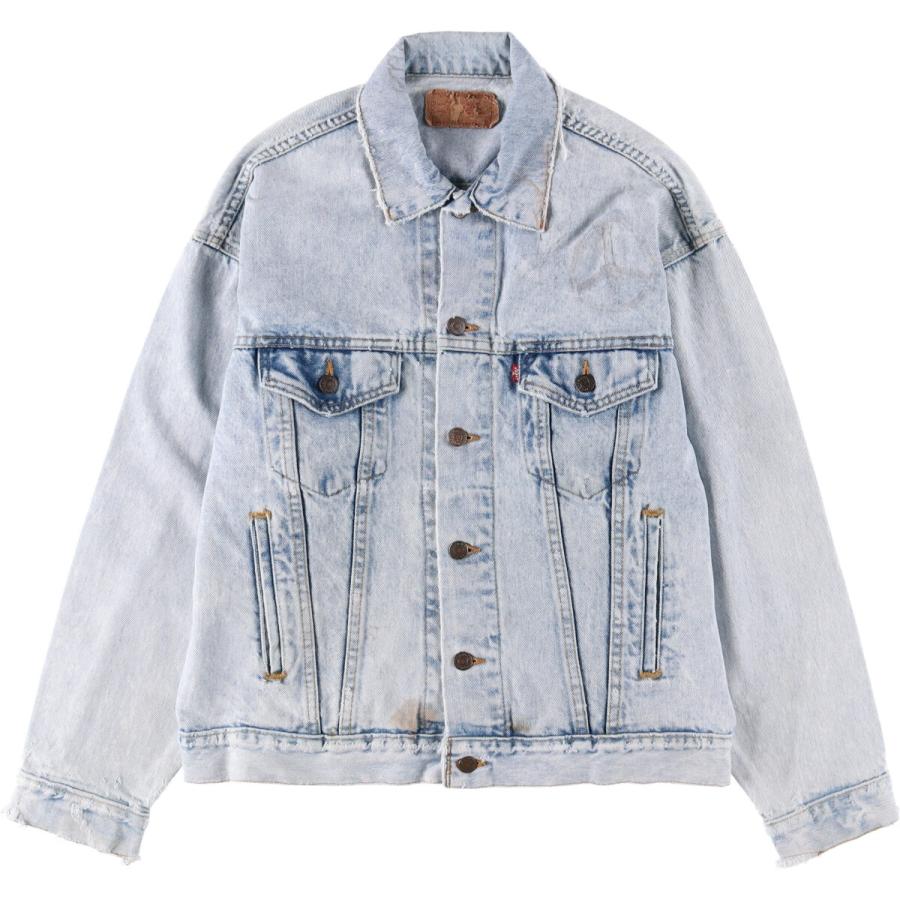 Levi’s / Gジャン/XL/デニム/IDG/70507-0219 Levi's 古着 90年代 リーバイス 70507-0219 デニムジャケット Gジャン