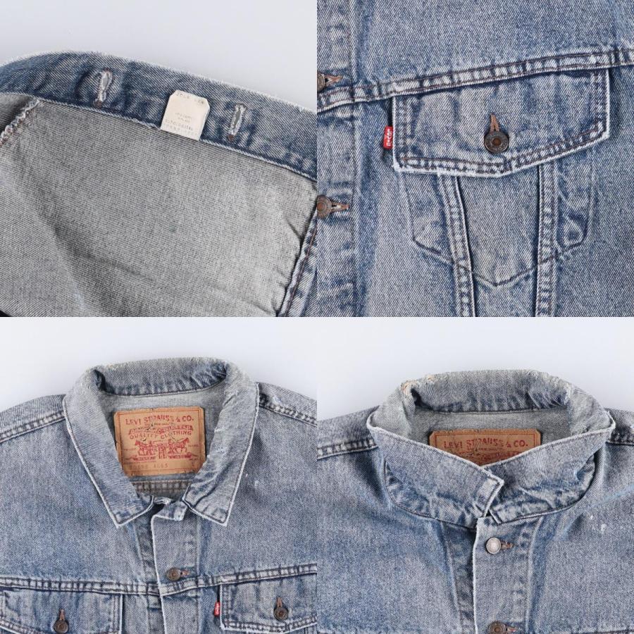 USA製 Levi's リーバイス 70598 4865 デニムジャケット Levi's 古着 90年代 リーバイス 70598-4865 デニムジャケット G