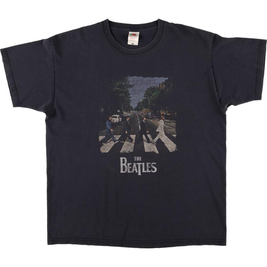 FRUIT OF THE LOOM Tシャツ Beatles FRUIT OF THE LOOM 古着 フルーツオブザルーム BEATLES ザ