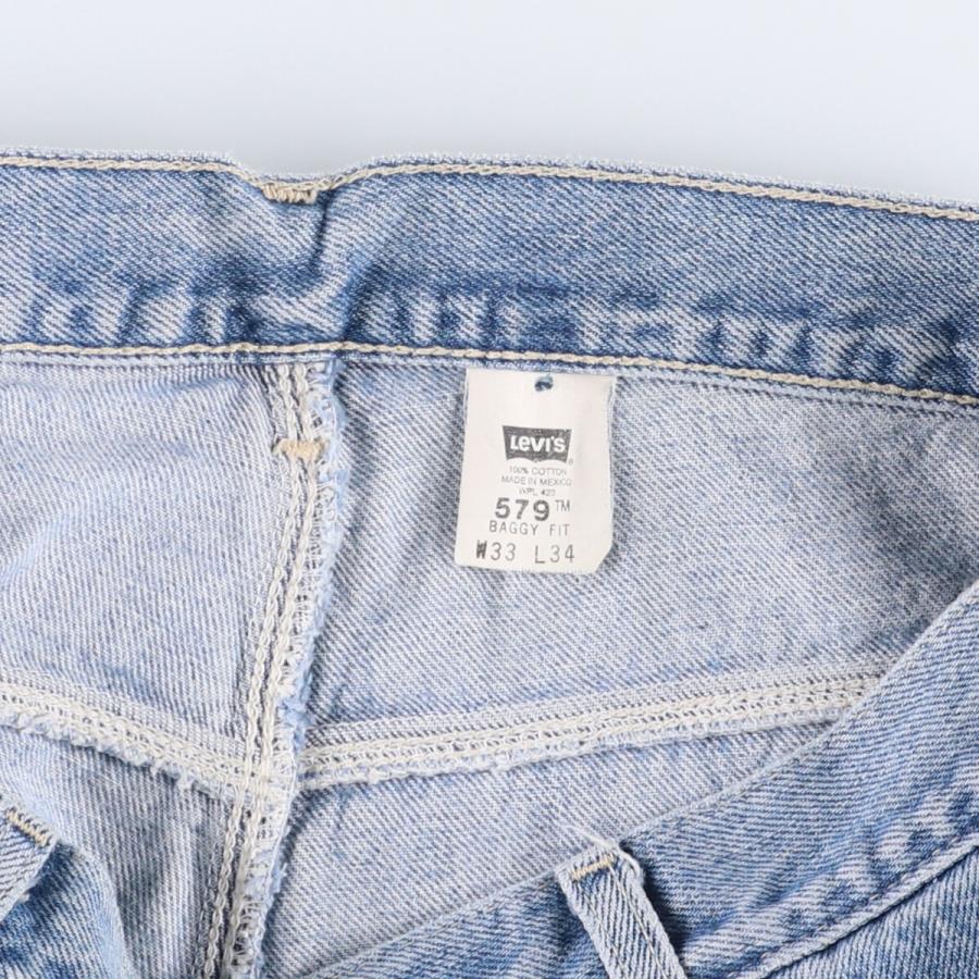 Levi's 古着 00年代 リーバイス 579 BAGGY FIT ストレートデニム