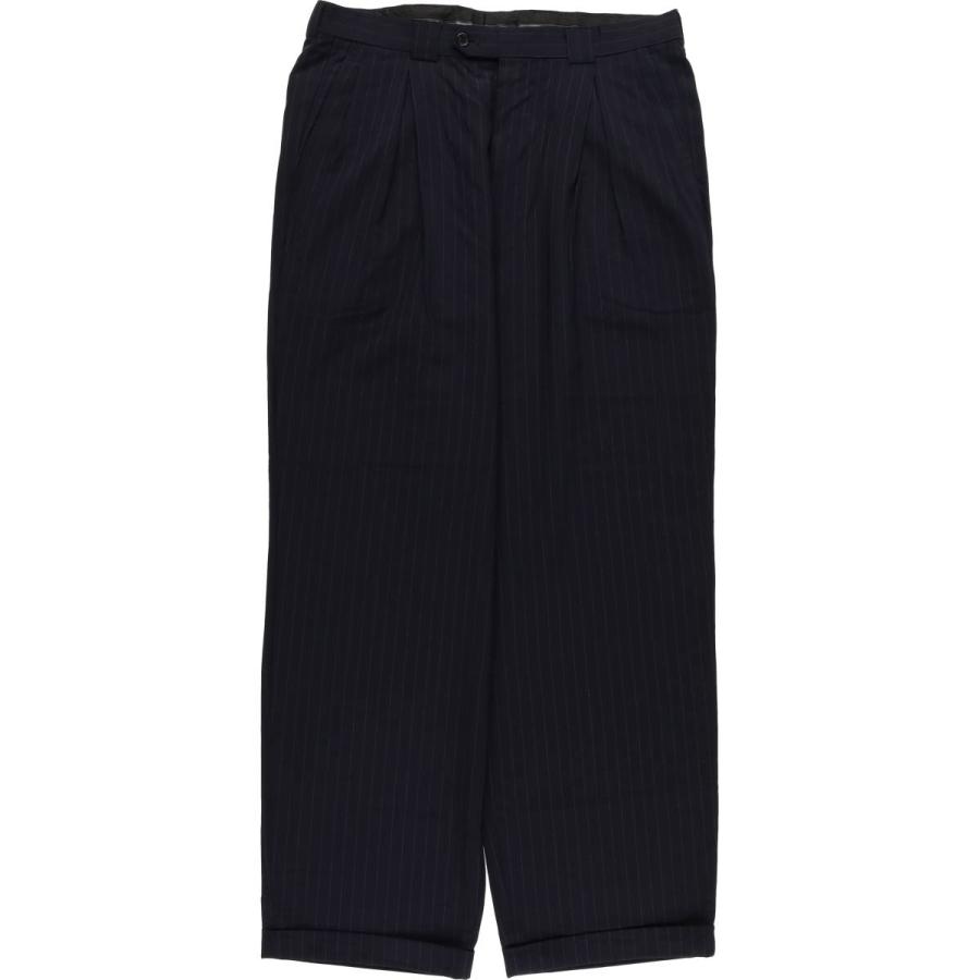【極美品】GIORGIO ARMANI スラックス チャコール giorgio armani collezioni リネン ウール スラックス - メルカリ