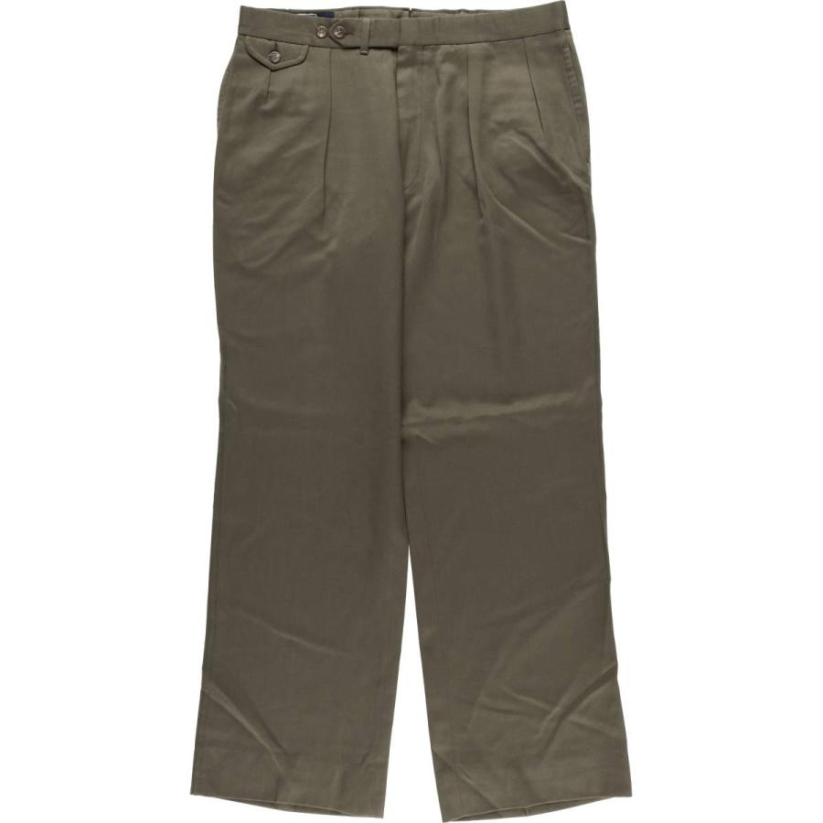 古着 ラルフローレン Ralph Lauren POLO by ツータック スラックス