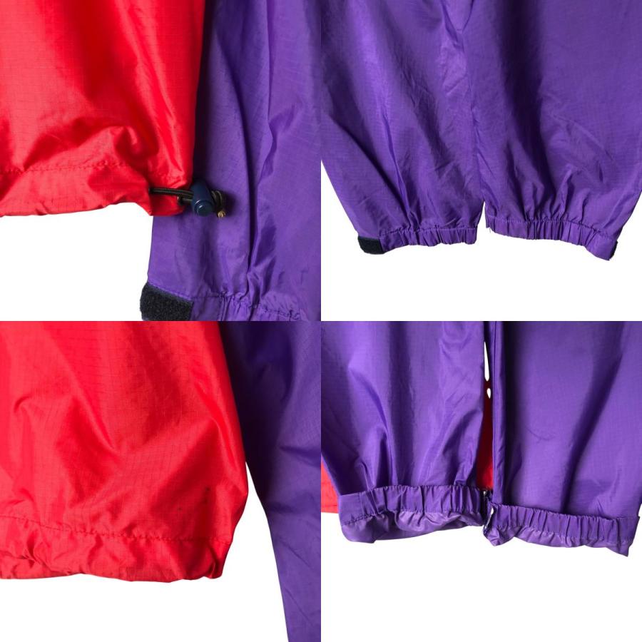 90年代 希少　パタゴニア　Patagonia　アノラック　リップストップ　紫 古着 80～90年代 パタゴニア Patagonia リップストップ アノラック
