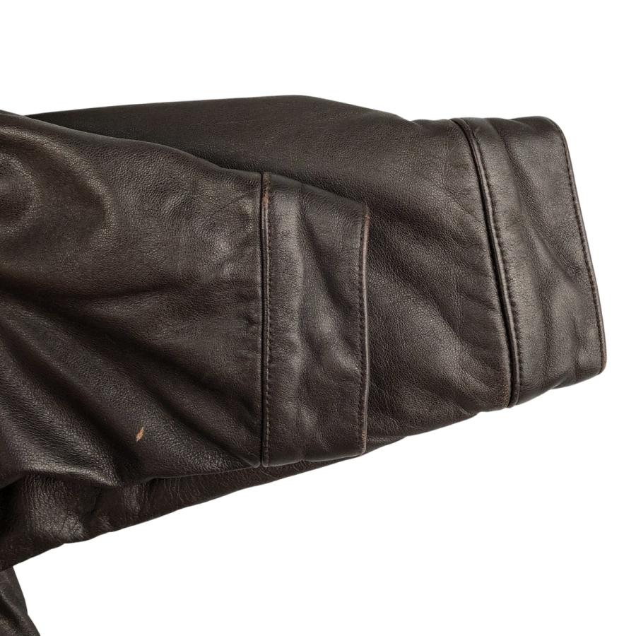 pierre cardin（ピエール カルダン） 古着 レザーフライトジャケット