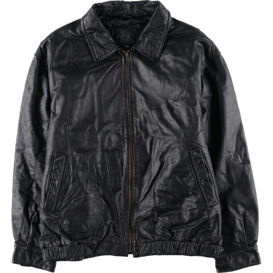 st.johns bay セントジョンズベイ レザー スイングトップ 90s 古着 90~00年代 セントジョンズベイ ST JOHN'S BAY スイングトップ