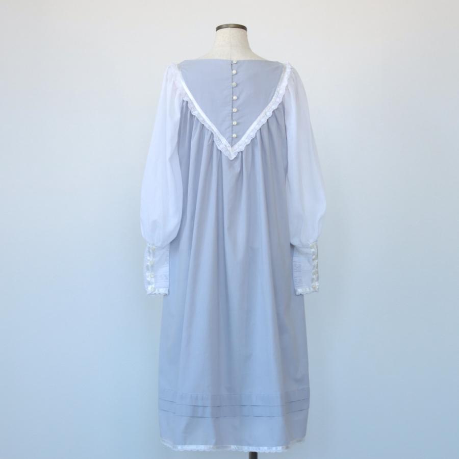 古着 70年代 ガンネサックス GUNNE SAX Jessica 長袖 Aライン ミモレ丈ワンピース レディースM相当 ヴィンテージ /eaa567350 【SS2603_10】の画像