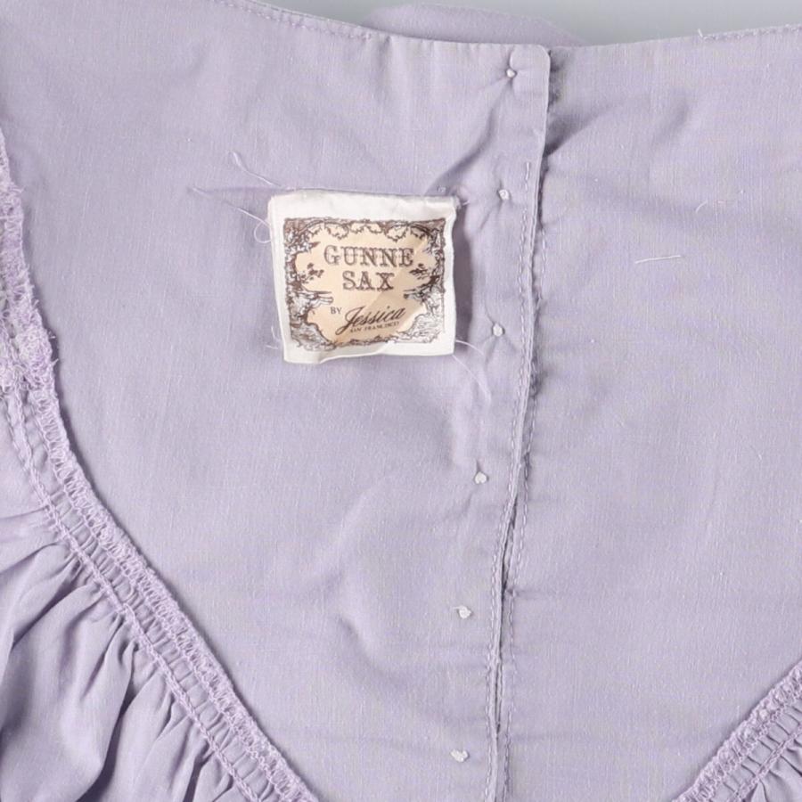 古着 70年代 ガンネサックス GUNNE SAX Jessica 長袖 Aライン ミモレ丈ワンピース レディースM相当 ヴィンテージ /eaa567350 【SS2603_10】の画像