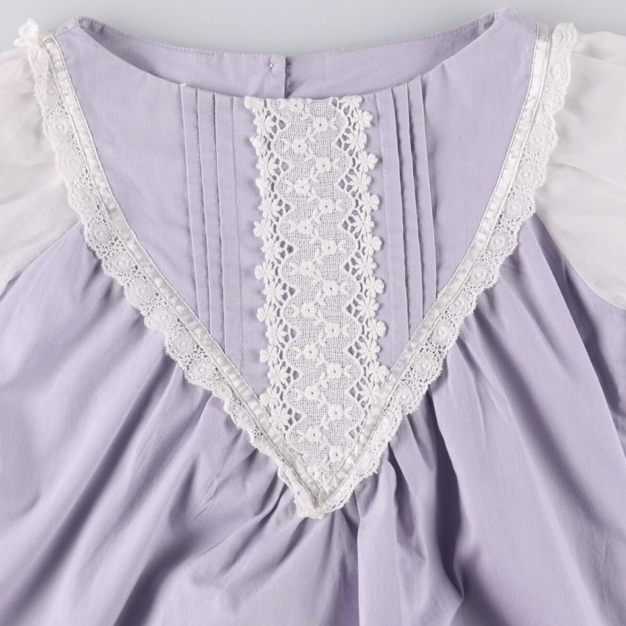 古着 70年代 ガンネサックス GUNNE SAX Jessica 長袖 Aライン ミモレ丈ワンピース レディースM相当 ヴィンテージ /eaa567350 【SS2603_10】の画像