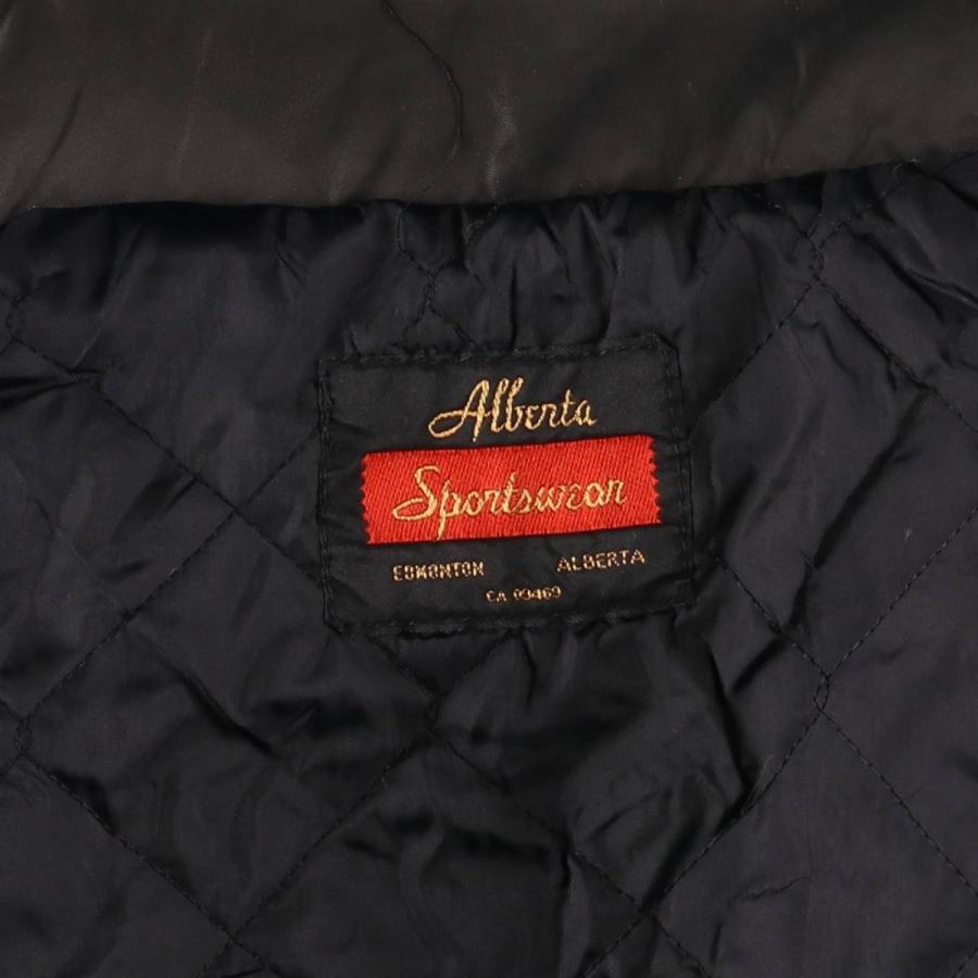 古着 Alberta Sportswear 中綿ジャケット パファージャケット コーチ