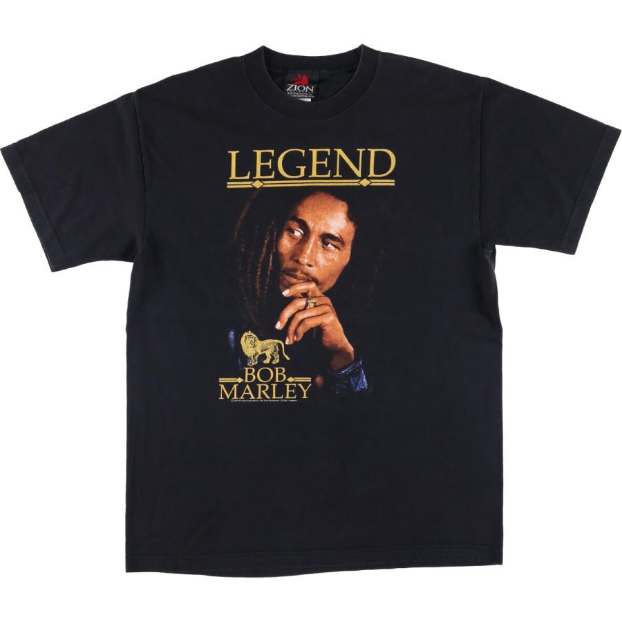 ボブマーリー　ZIONTシャツ Zion(ザイオン) / Tシャツ/XXL/コットン/ブラック/Bob Marley
