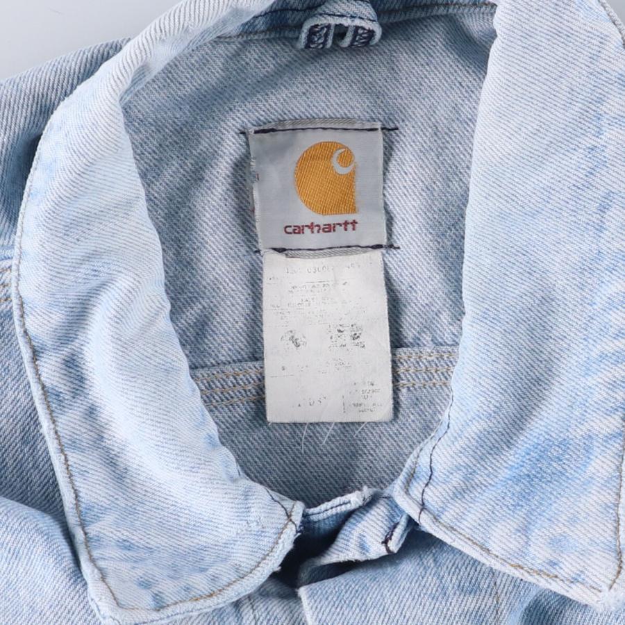Carhartt 古着 90~00年代 カーハート デニムジャケット Gジャン