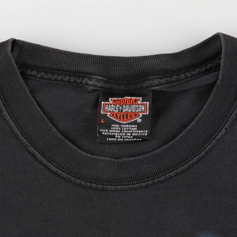古着 00年代 ハーレーダビッドソン Harley-Davidson 龍柄 ドラゴン柄