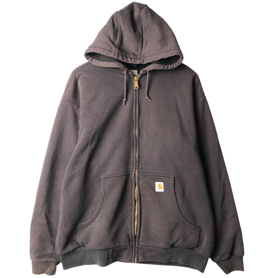 古着 カーハート Carhartt スウェットフルジップパーカー メンズXL相当 古着 カーハート Carhartt スウェットフルジップパーカー メンズ