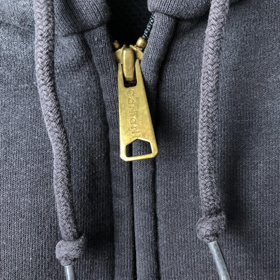 Carhartt 古着 カーハート スウェットフルジップパーカー メンズ