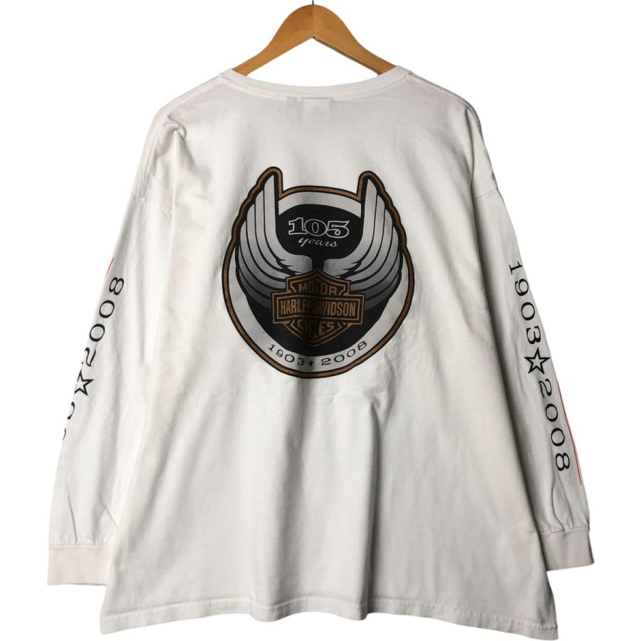 古着 ハーレーダビッドソン Harley-Davidson ロングTシャツ ロンT USA