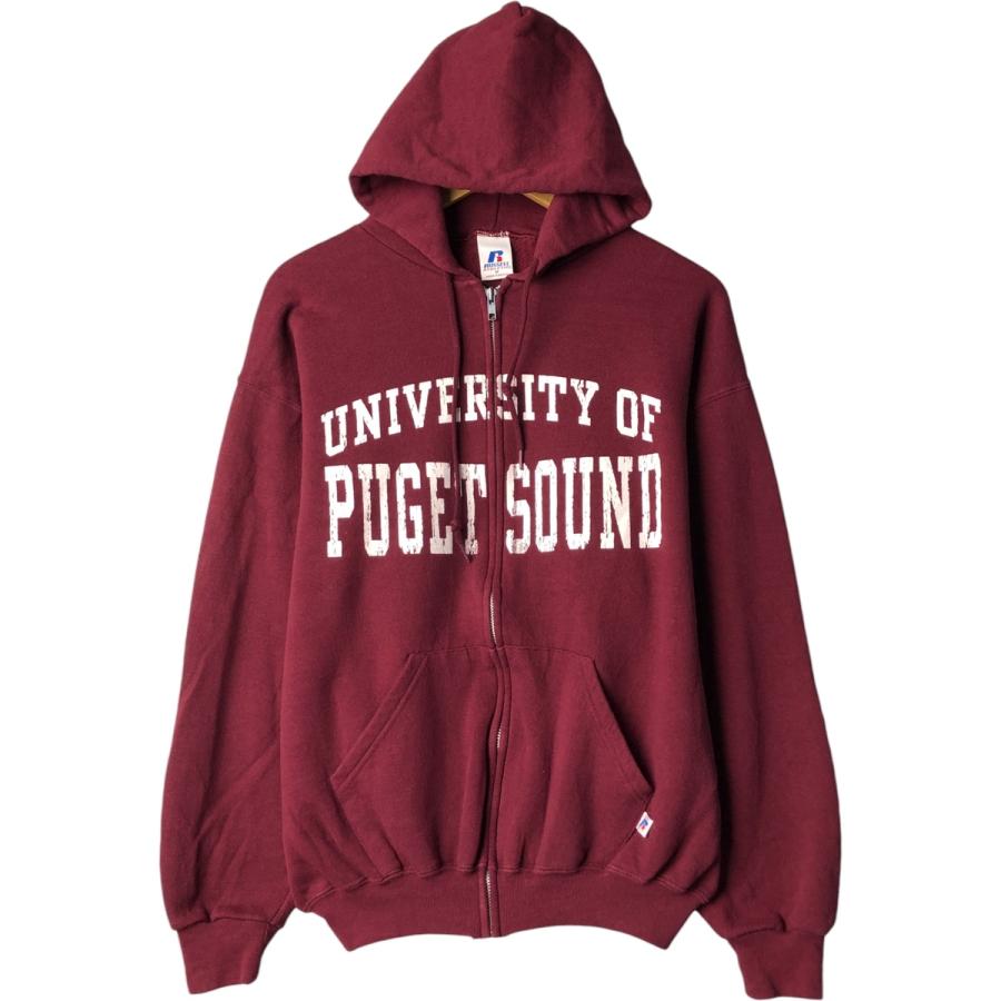 古着 00年代~ ラッセル Russell カレッジ スウェットフルジップ