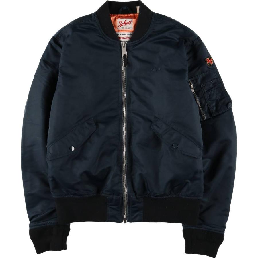 Schott N.Y.C（ショット） 古着 民間品 SCHOTT MA-1タイプ 中綿入り