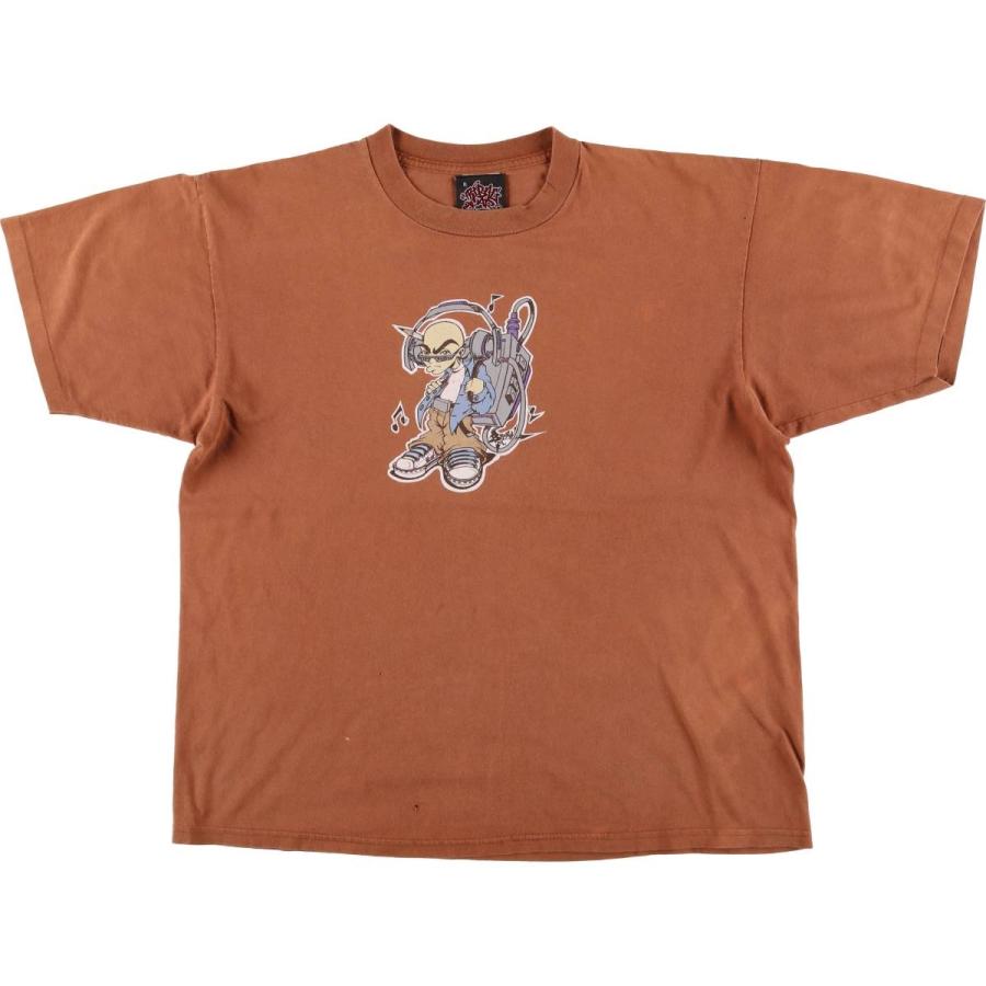 古着 90年代 トライバルギア Tribal Gear プリントTシャツ USA製