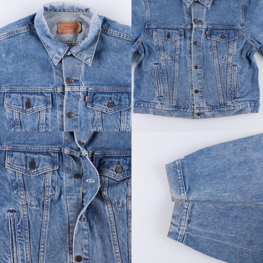 リーバイス　70506デニムジャケット 90s USA製 Levi's（リーバイス） 古着 90年代 Levi's 70506-0214 デニム