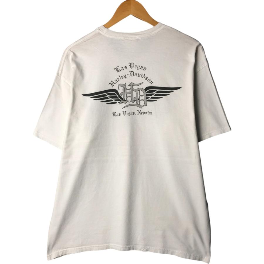 古着 ハーレーダビッドソン Harley-Davidson モーターサイクル バイクT  