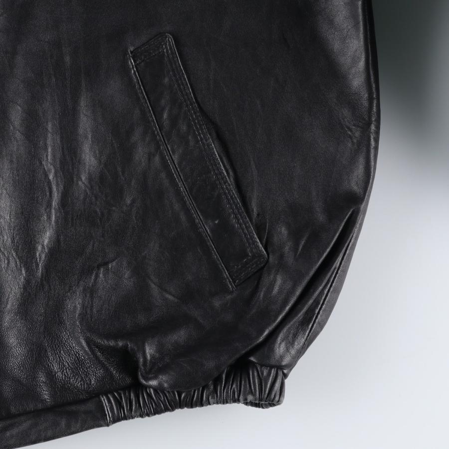 古着 American Classics 中綿入り スイングトップタイプ レザー