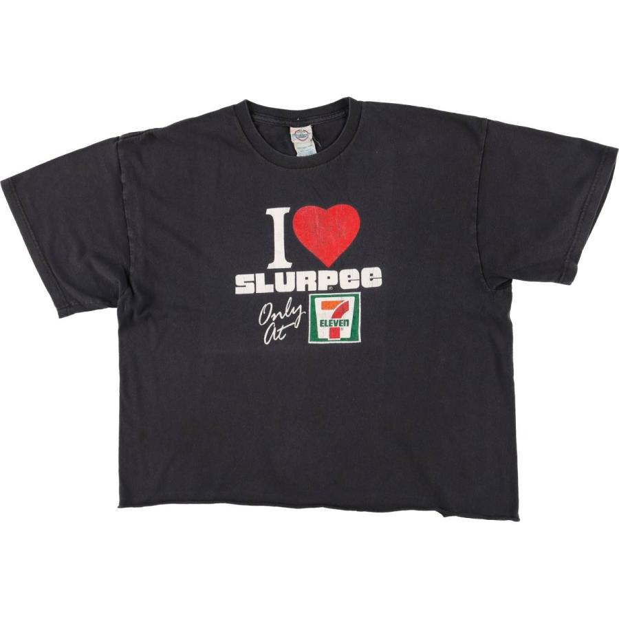 古着 00年代 デルタ DELTA Seven-Eleven セブンイレブン カットオフ アドバタイジングTシャツ メンズXL相当 /eaa568288 古着 00年代 デルタ DELTA Seven-Eleven セブンイレブン カットオフ