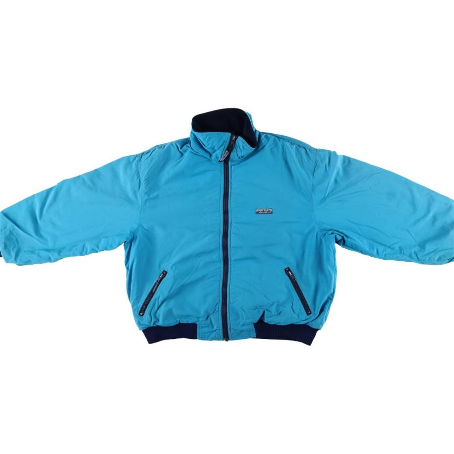 eddie bauer エディバウアー 90s カメラマンジャケット 製品染め Eddie Bauer（エディーバウアー） 古着 80~90年代 中綿入り ナイロン