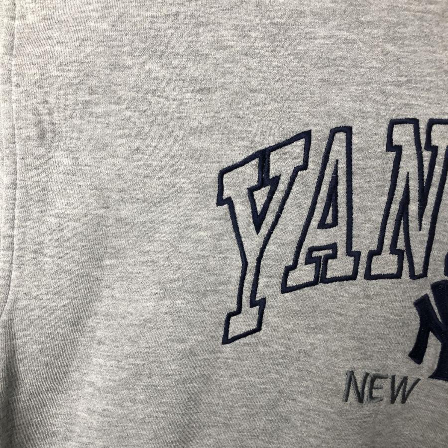 古着 00年代 プーマ PUMA MLB NEW YORK YANKEES ニューヨークヤンキース スウェットプルオーバーパーカー メンズM相当 /eaa568327 PUMA（プーマ） 古着 00年代 PUMA MLB NEW YORK YANKEES ニューヨーク