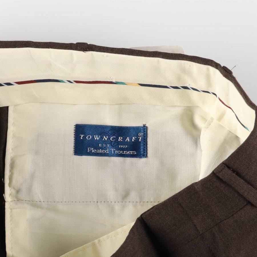 TOWNCRAFT（タウンクラフト） 古着 80~90年代 ツータック スラックス
